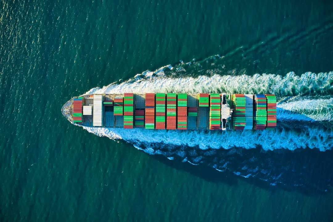 Container shipping market outlook chart showing 2026 freight rate and market trends