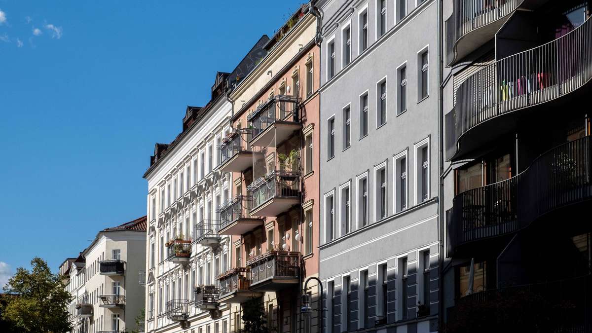 German apartment building