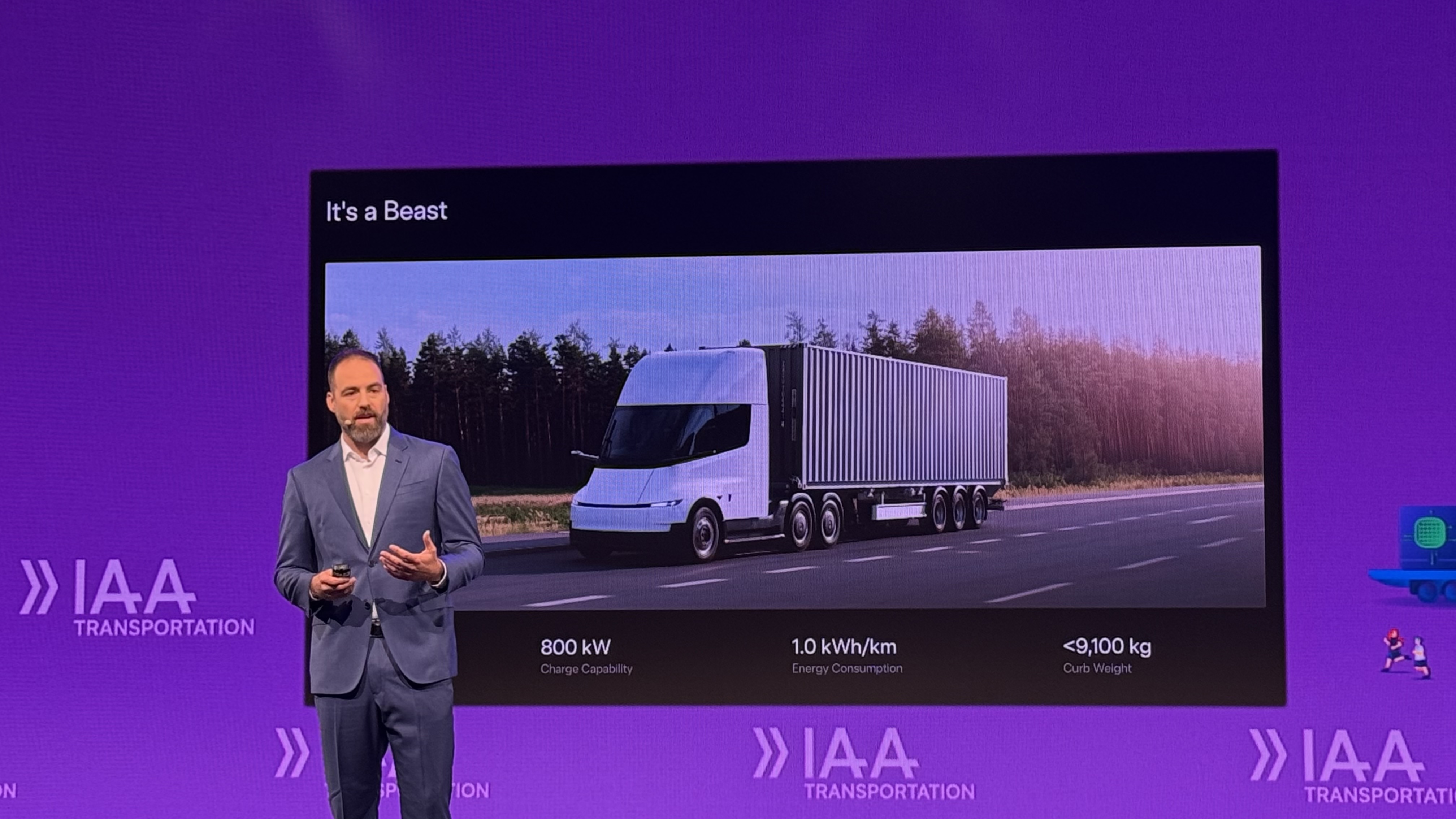 Tesla Semi at IAA Transportation