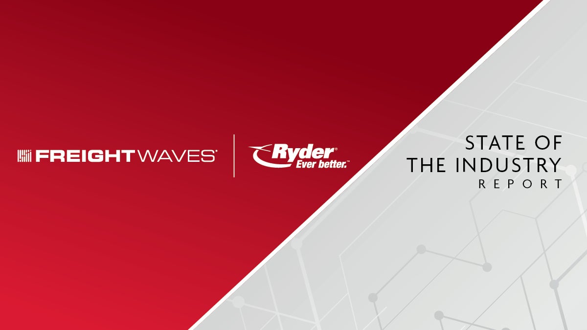 FreightWaves State of the Industry October 2026 report cover featuring transportation imagery