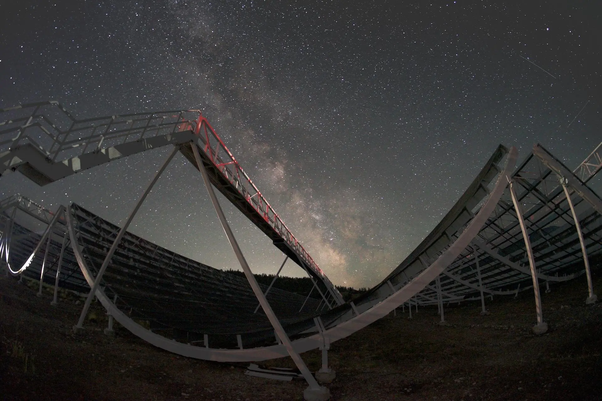 Conceptual image of dark energy effects on cosmic expansion