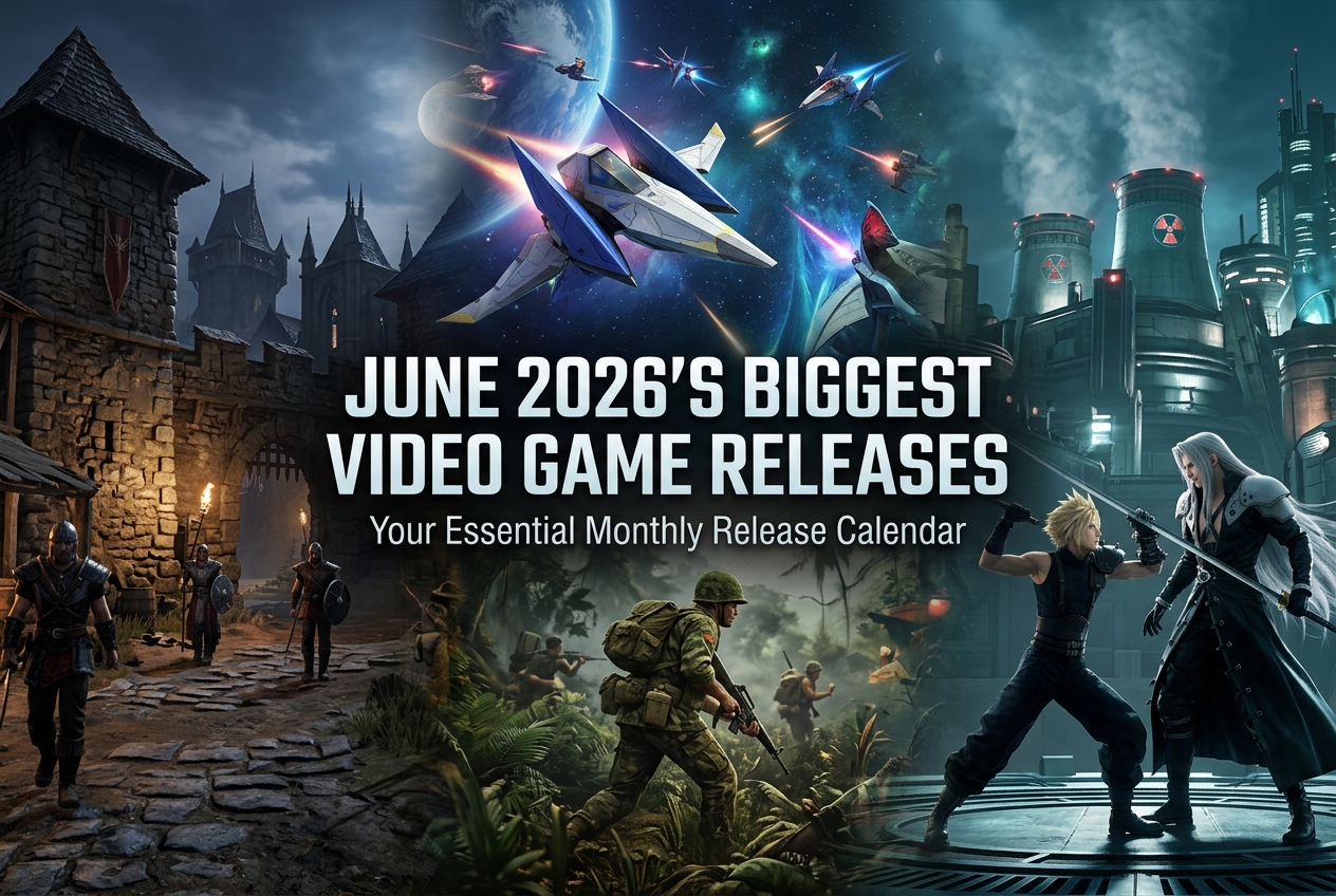 June 2026 game releases calendar grid