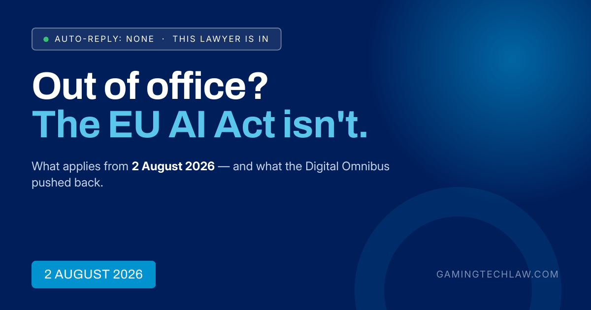 EU AI Act 시행 로고