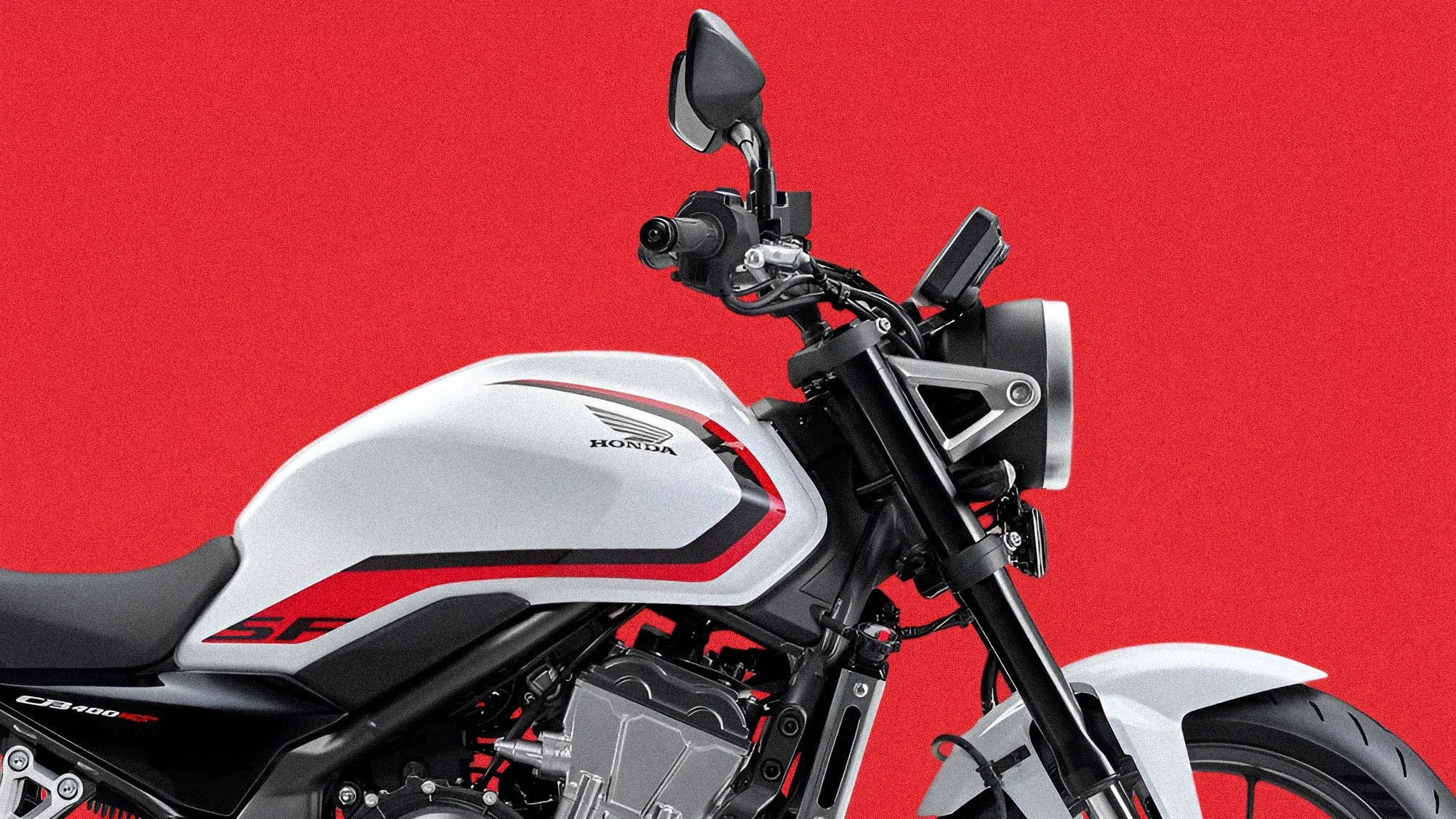 Honda CB400 Super Four lead image showing retro-modern styling