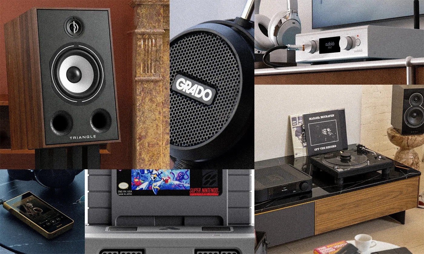 New hi-fi gear including Technics turntable