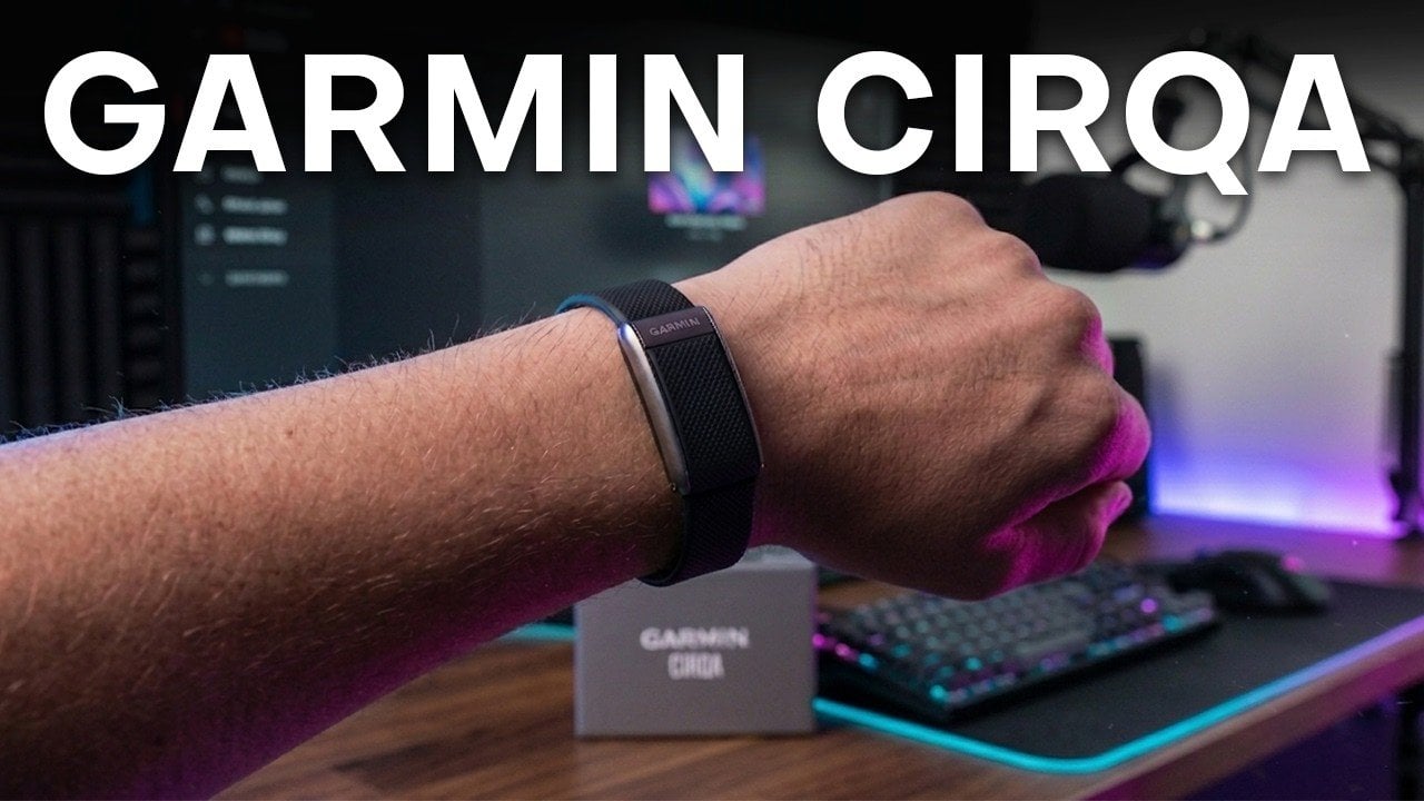 Image of leaked Garmin CIRQA screenless fitness tracker