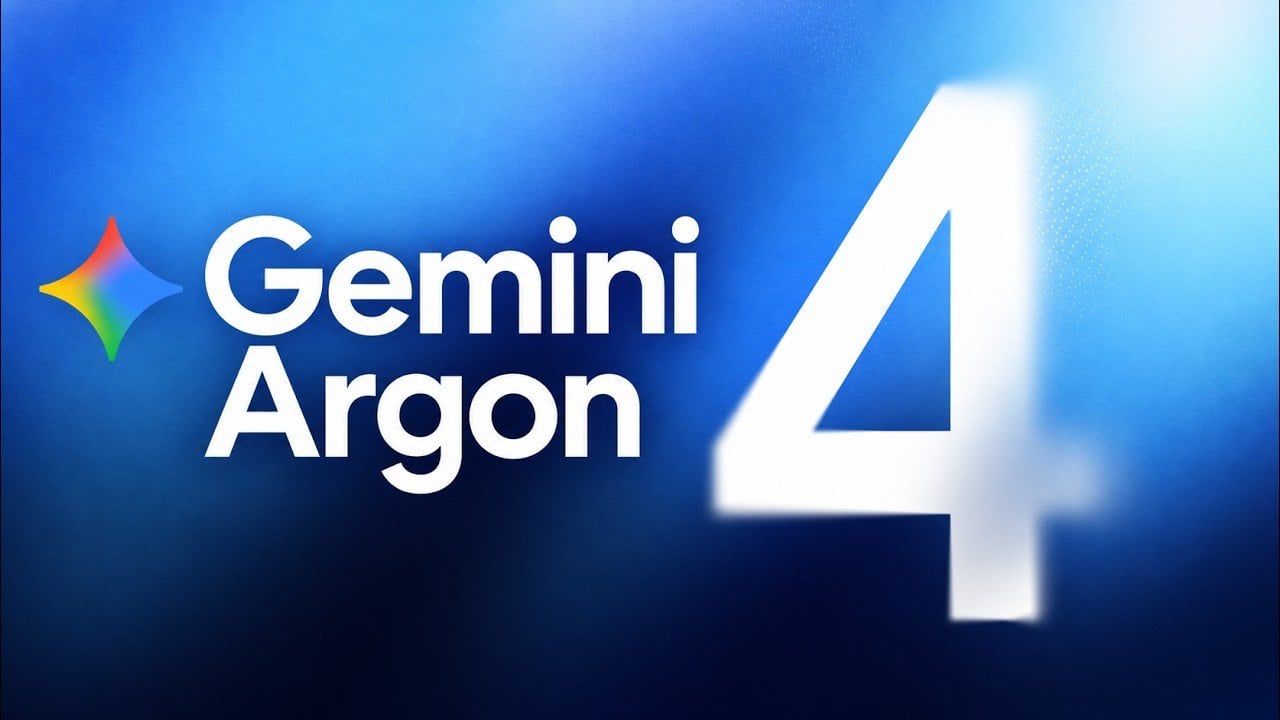 Gemini 4 Argon logo and interface