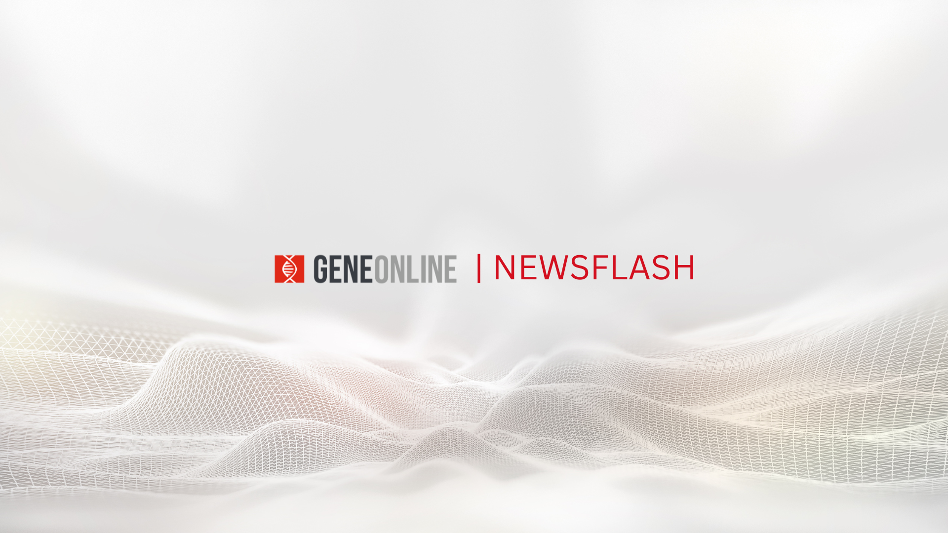 GeneOnline newsflash graphic covering biotech advances in personalized medicine and CRISPR gene editing