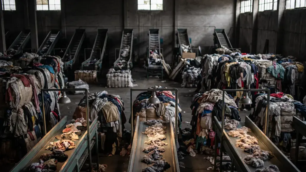Infographic showing the financial barriers to textile recycling