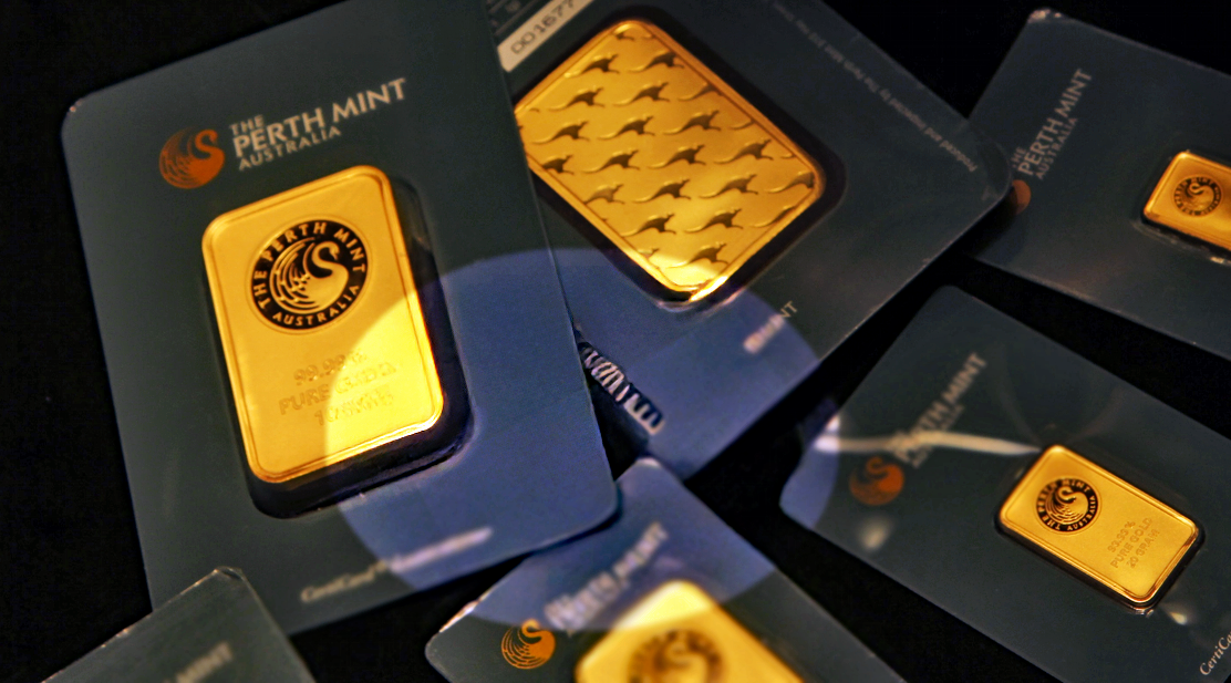 Perth Mint gold bars