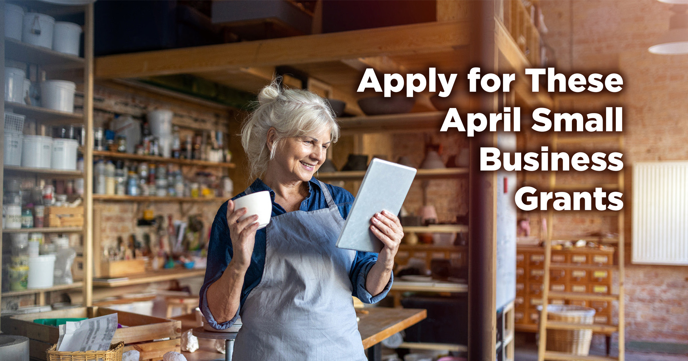 April small business grant opportunities listed by GrantWatch