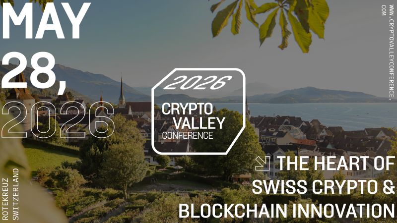 Crypto Valley Conference 2026 promotional image