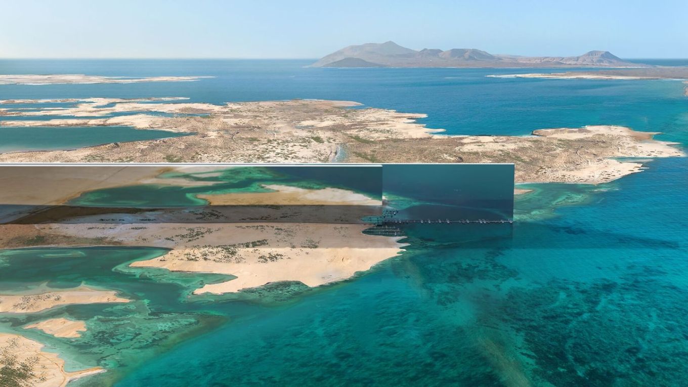 NEOM The Line infrastructure development