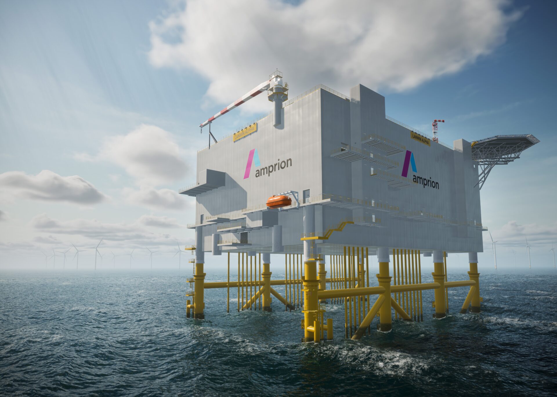 PALFINGER davit cranes North Sea HVDC