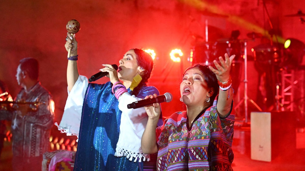 Latin Grammy honorees celebrating their contributions to music