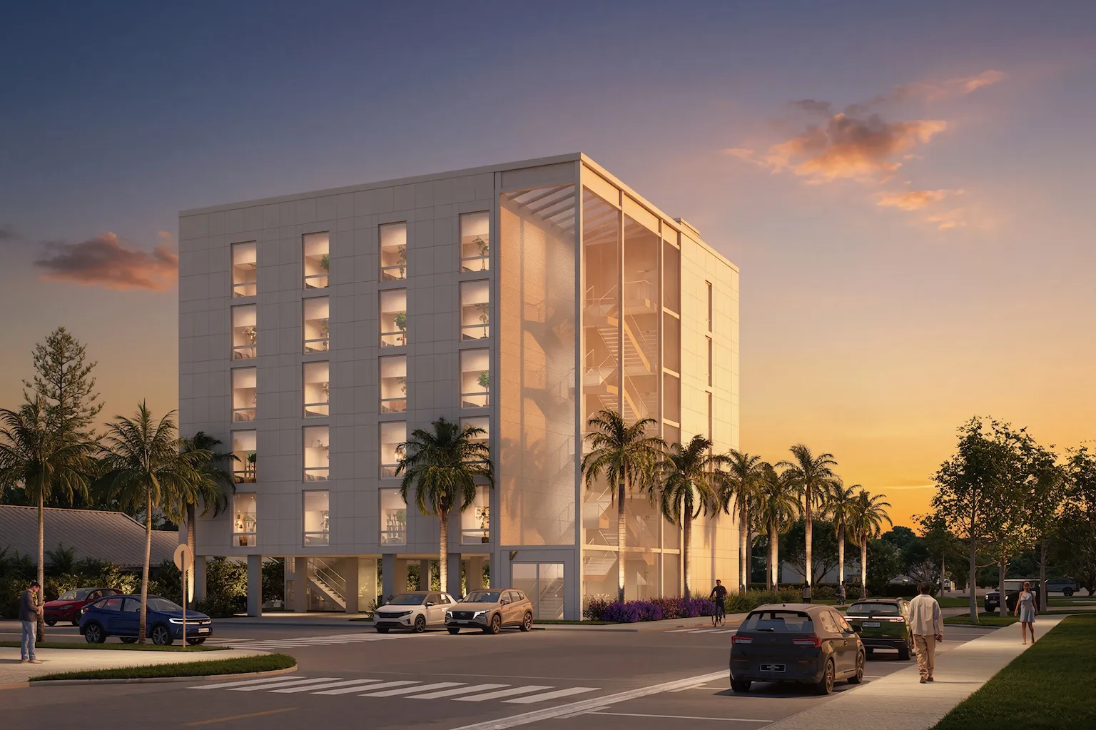 Vessel Hallandale modular housing project