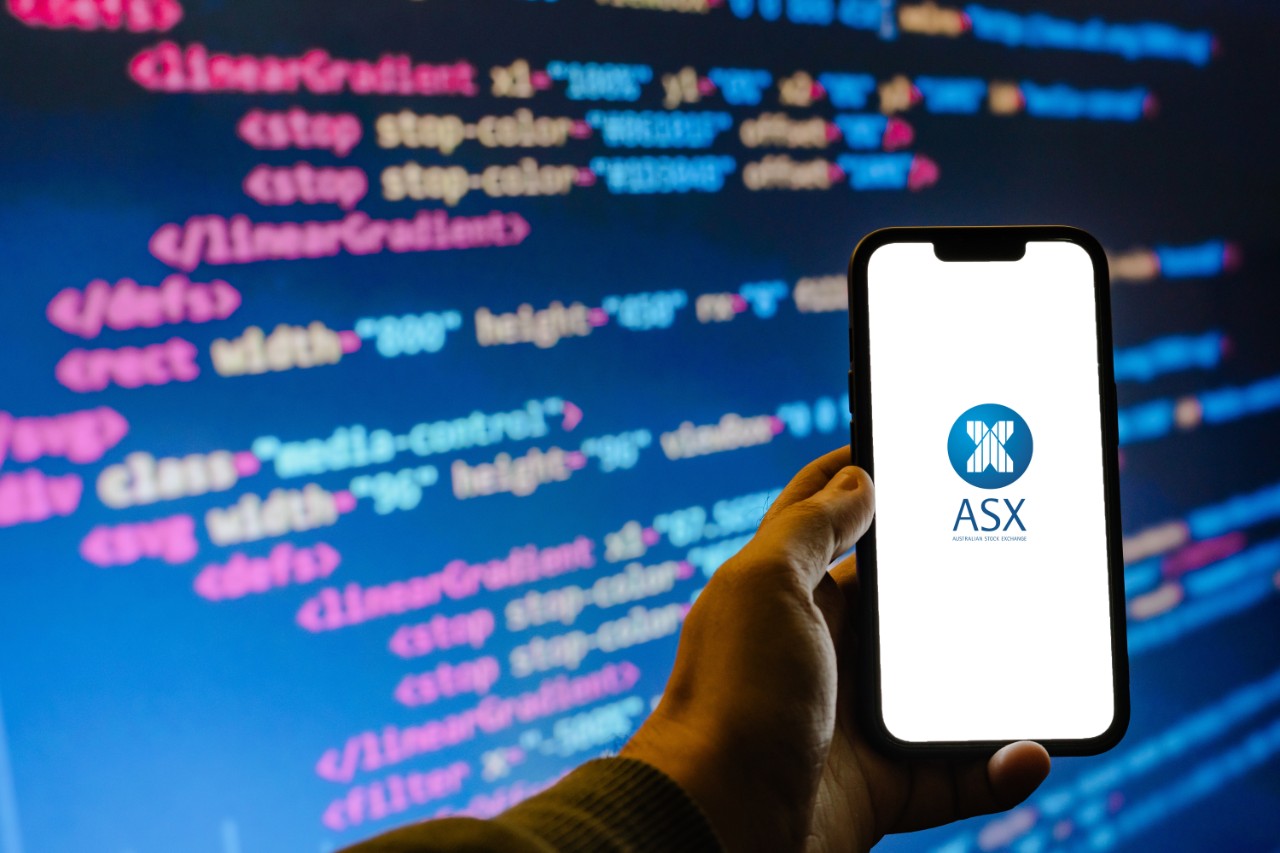 ASX 200 afternoon report chart showing market volatility