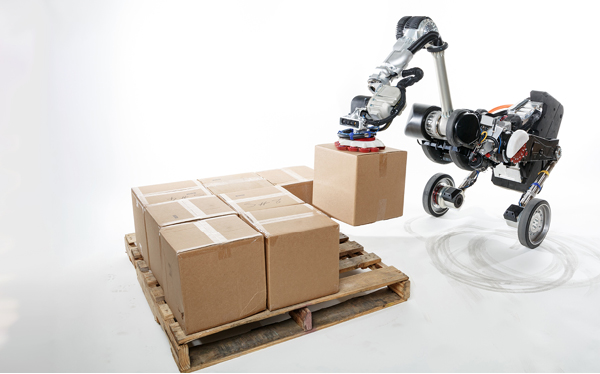 Robotics systems on a warehouse floor illustrating the case for diversifying automation vendor dependencies
