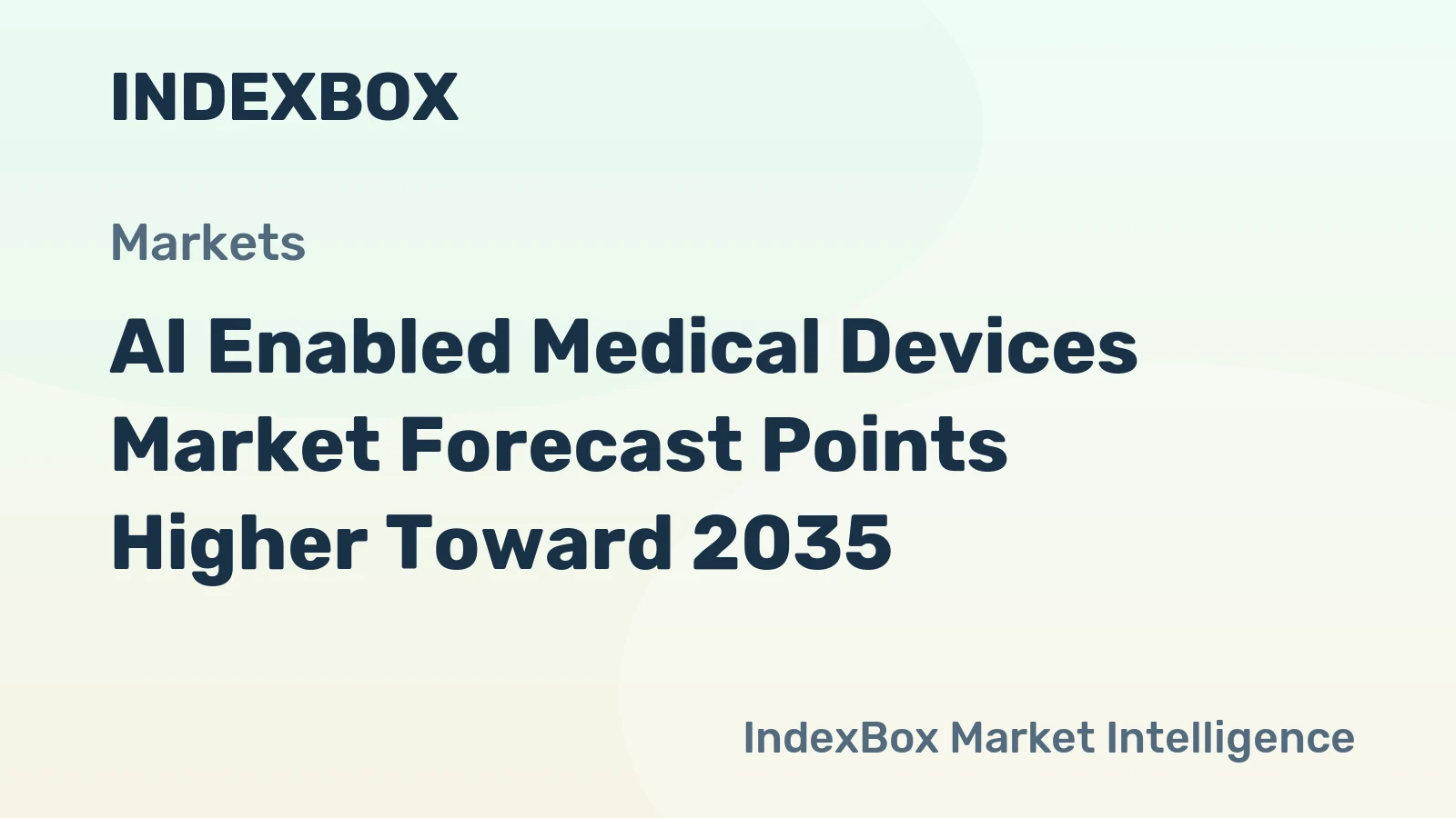 AI Medical Device Market Outlook