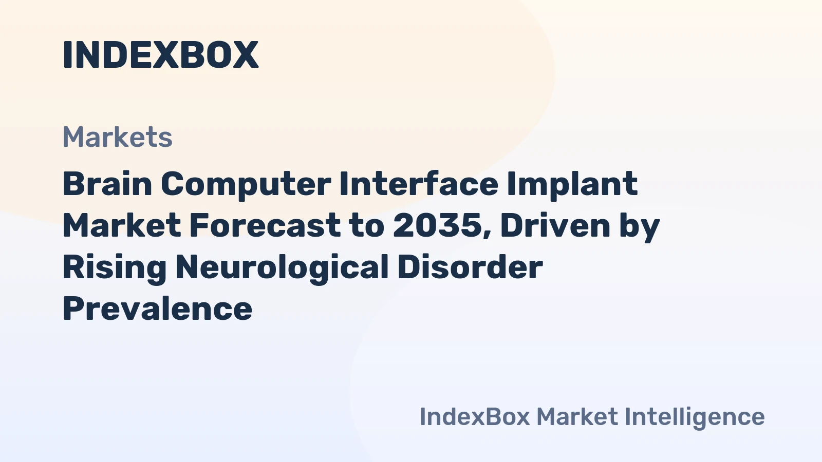 Market analysts project double-digit annual growth for BCI implants through 2035