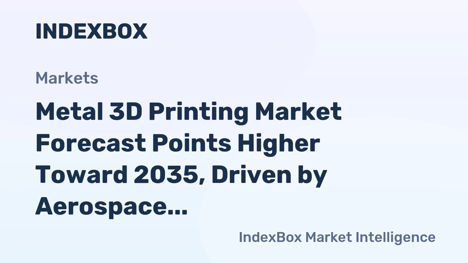 Metal 3D printing applications in aerospace manufacturing