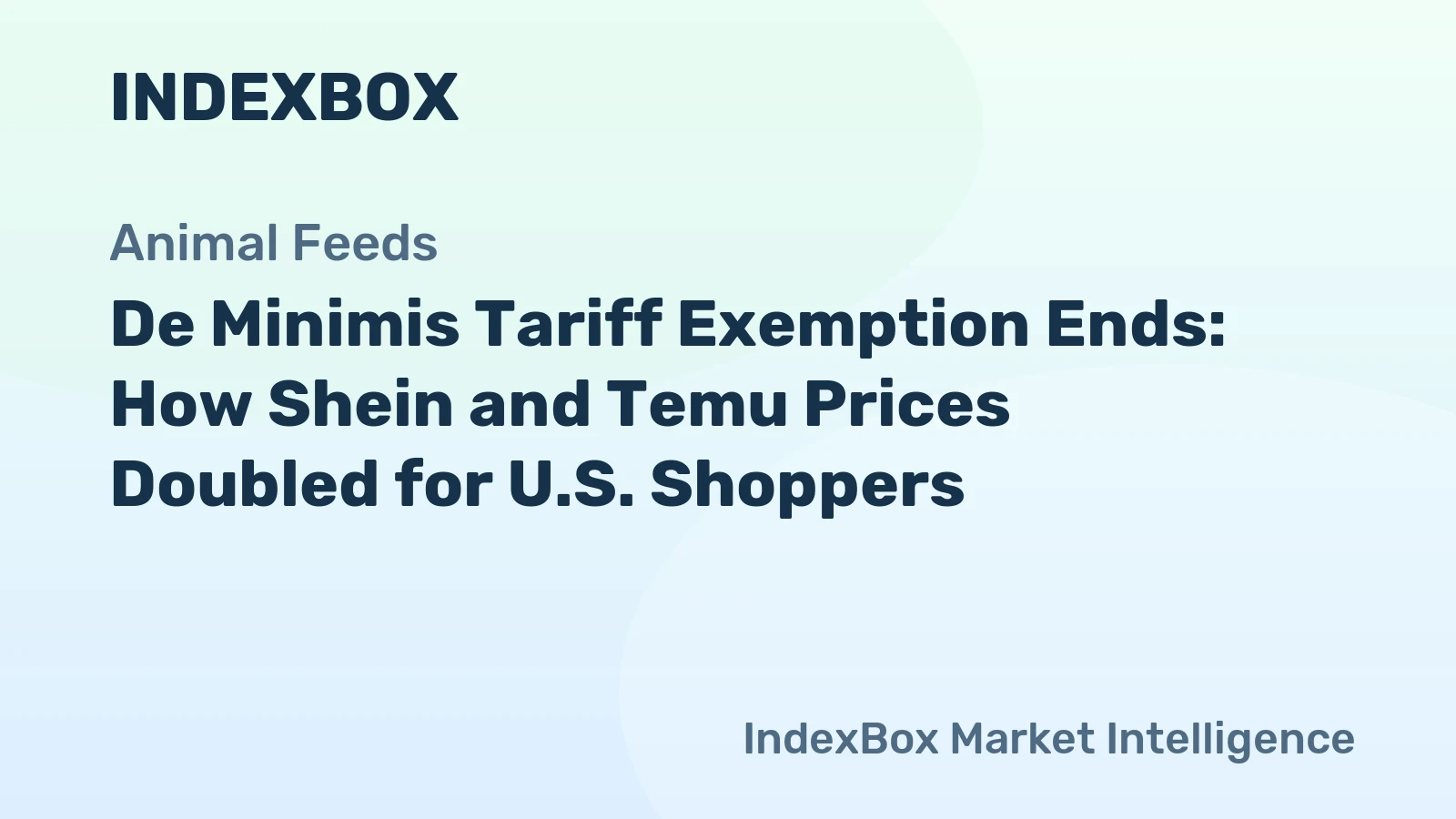 Price hikes at Shein and Temu following de minimis changes