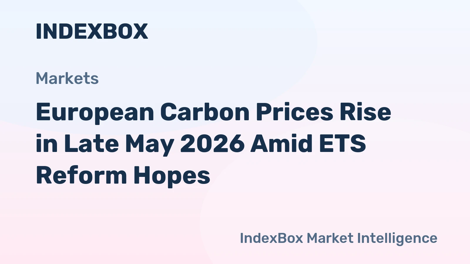 European carbon market trading floor reflecting May 2026 price movements