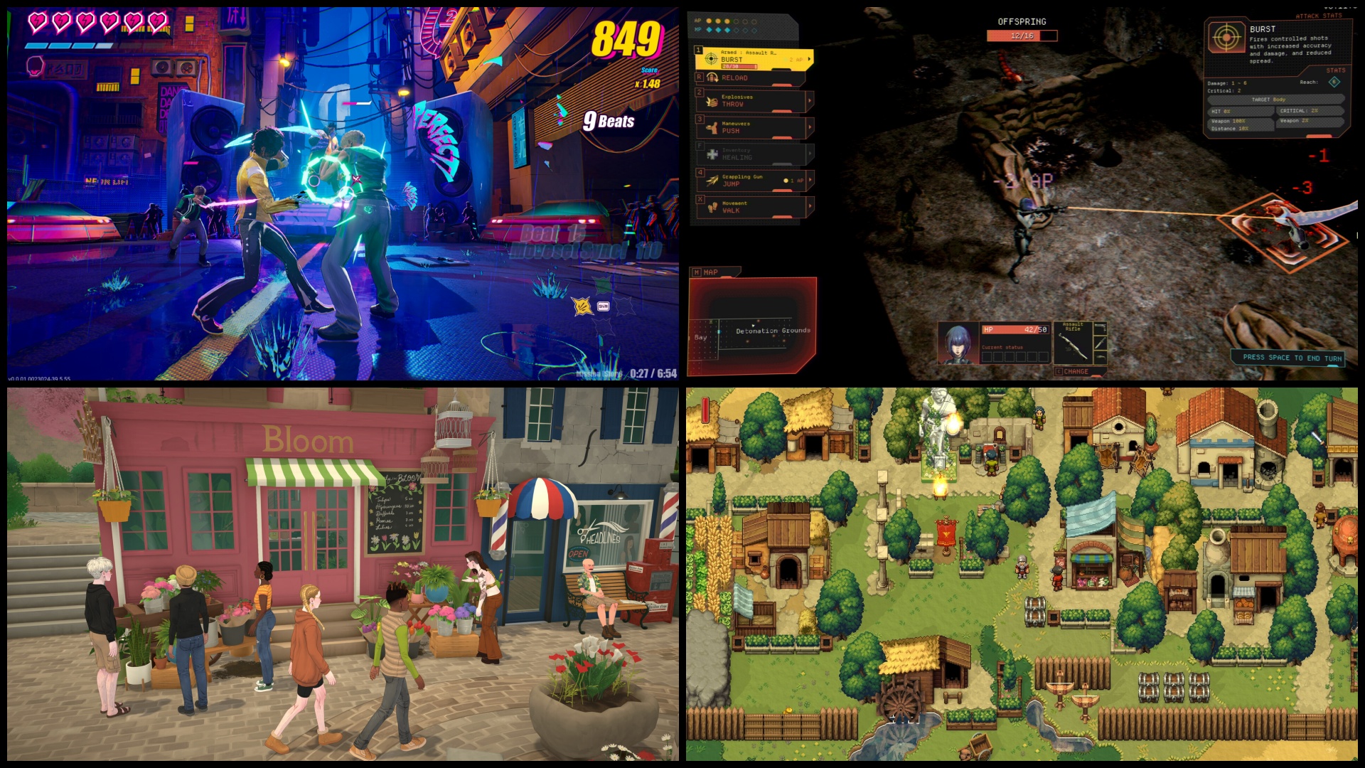 May 2026 indie game lineup banner