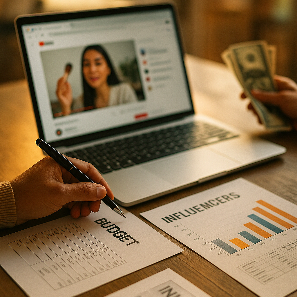 Creator-first platform strategy graphic for influencer budgets
