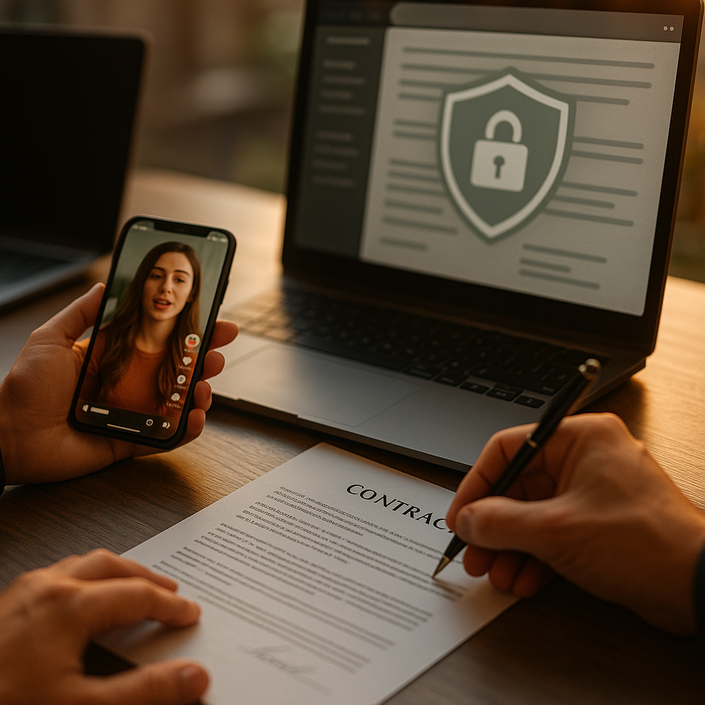 Privacy-focused marketing compliance infographic