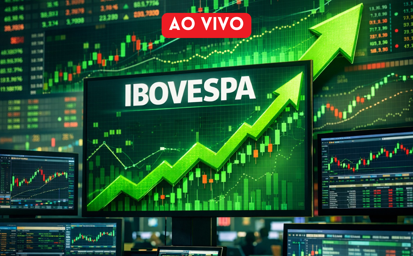 Ibovespa live trading screen