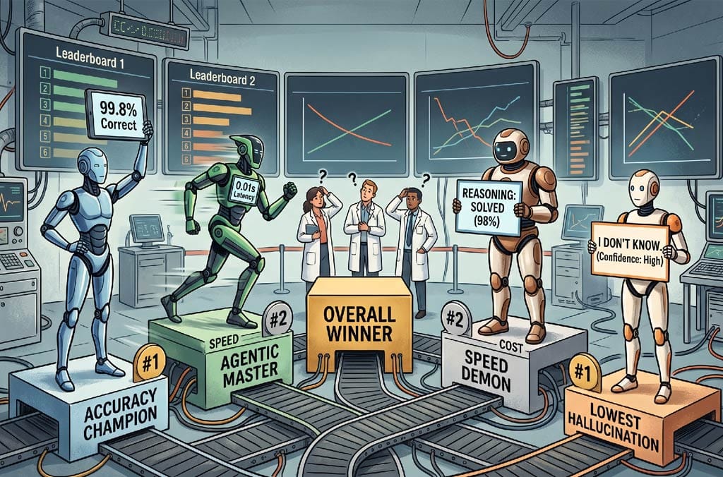 AI Accuracy Benchmark Chart