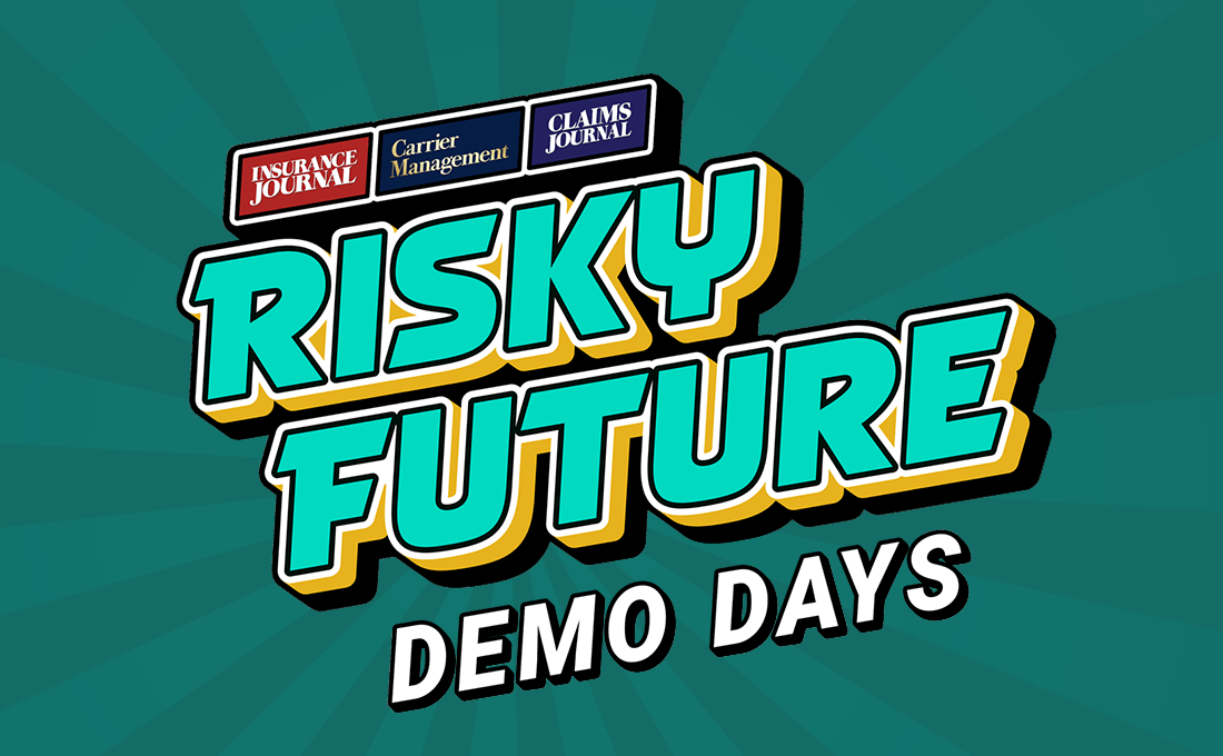 Risky Future Demo Days event graphic from Insurance Journal