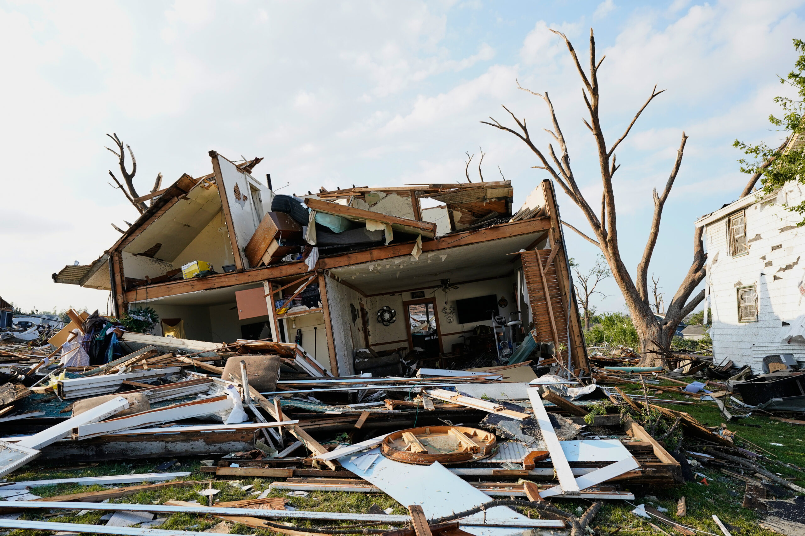 Storm damage site image
