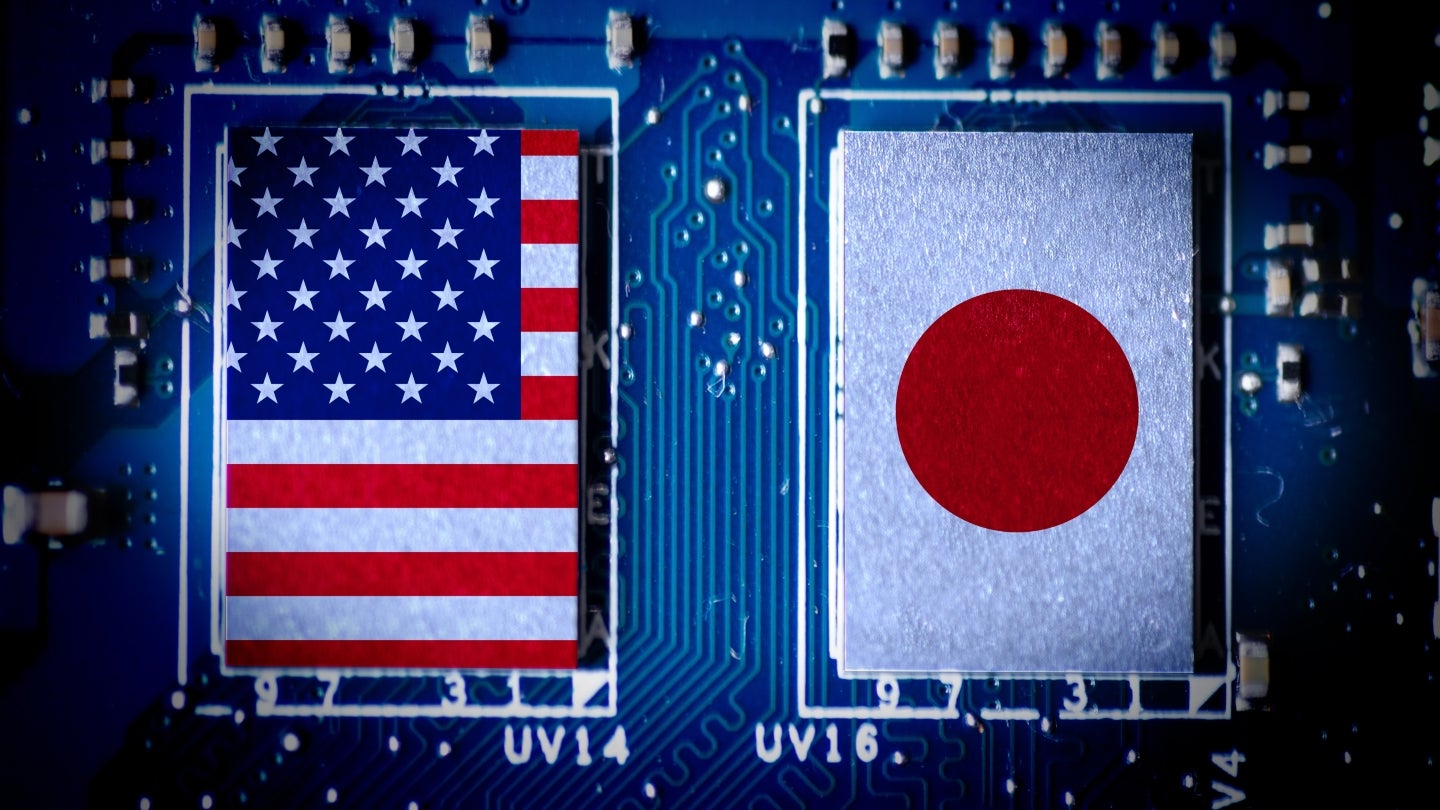 Conceptual image of semiconductor manufacturing representing the proposed GlobalFoundries-led chip factory
