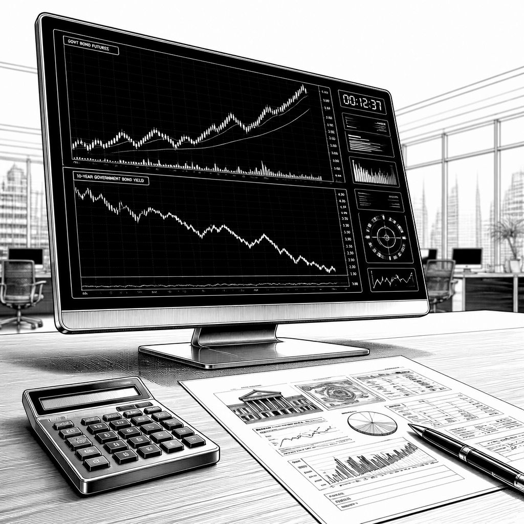 German Bund futures stabilize as weak ESI offers temporary relief