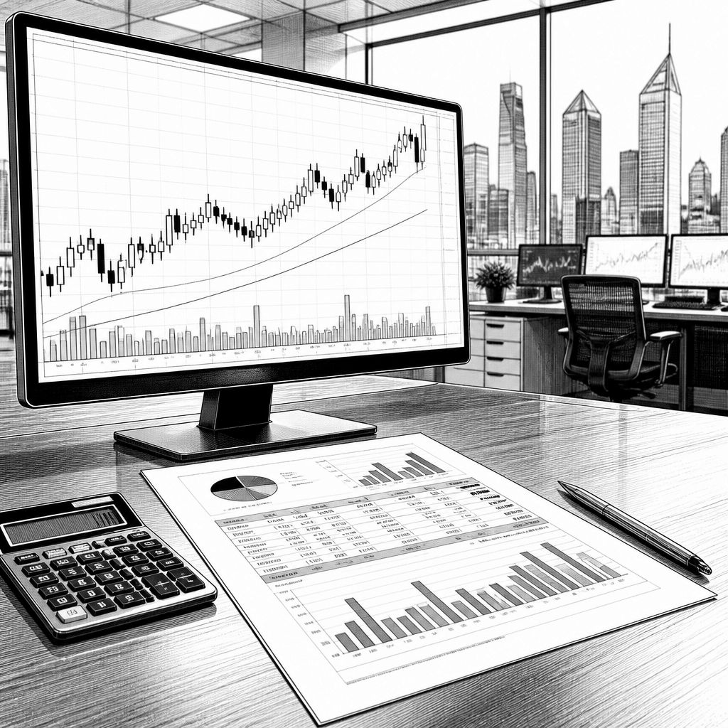 Siemens stock chart showing rise after Q3 results