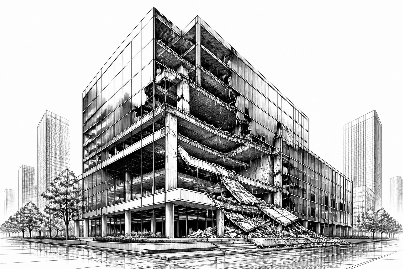 German commercial real estate crisis