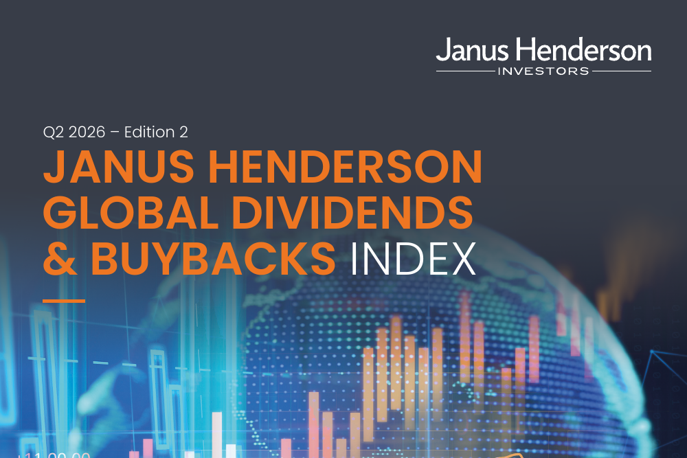 Janus Henderson cover image for global buybacks surge report