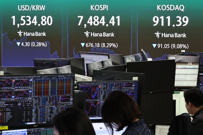 KOSPI trading temporarily suspended