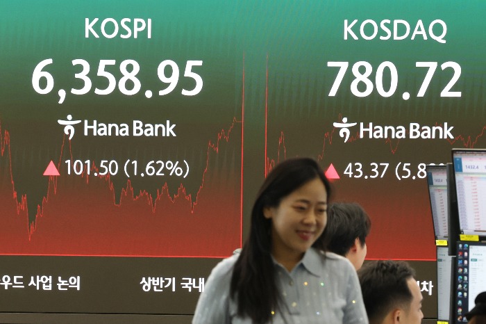 South Korea's stock market enters its fourth week of extreme volatility with chip stocks leading swings