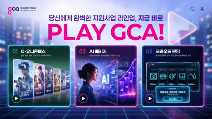 OTT Content Support Campaign 'PLAY GCA!' promotional material