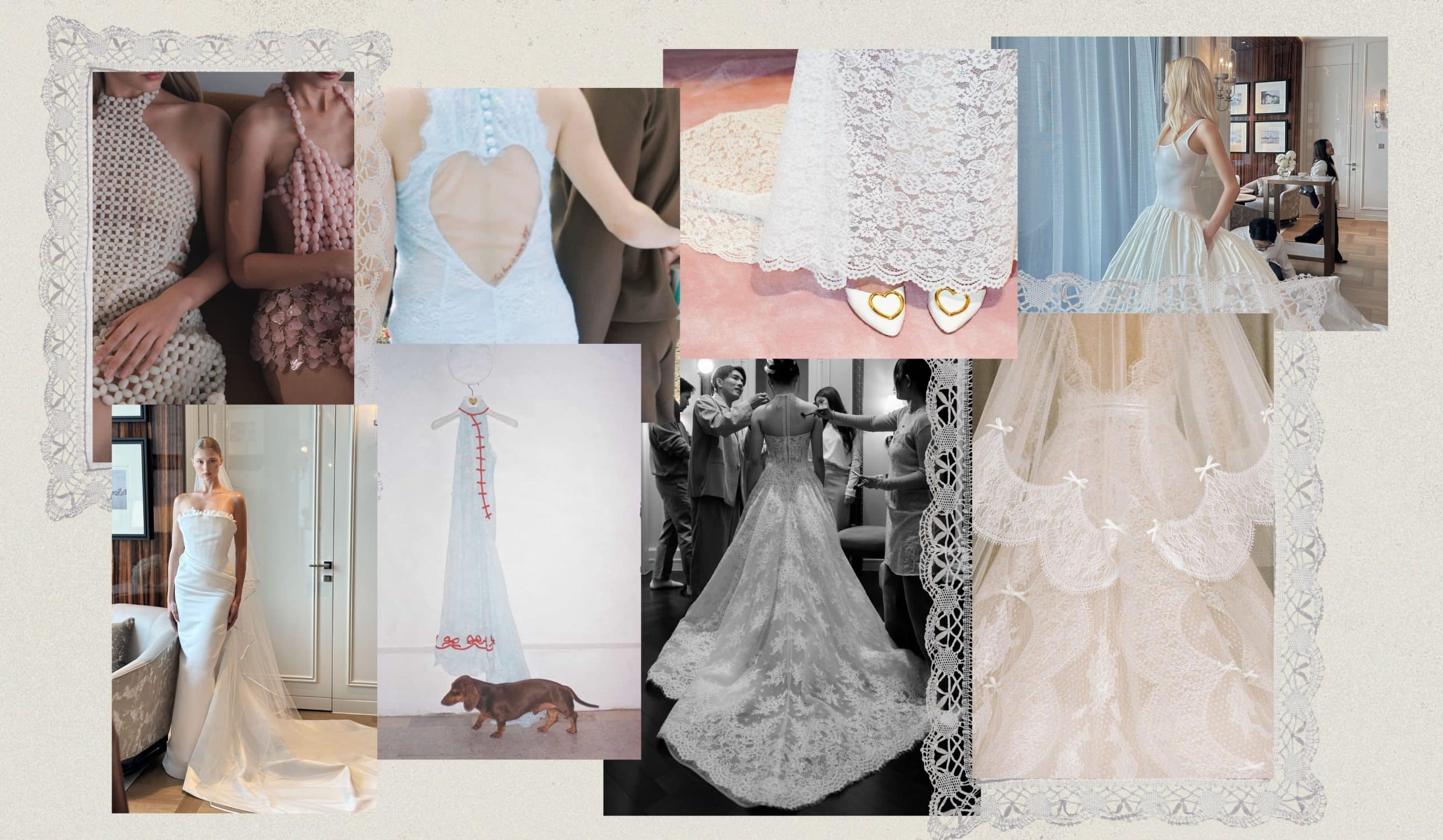 Bridal fashion editorial banner from Koktail Magazine's 2026 wedding trend feature