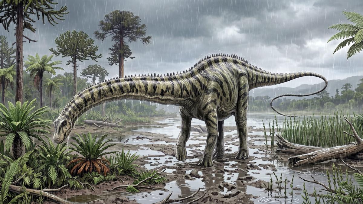 Diplodocus fossil discovered in Teruel, Spain