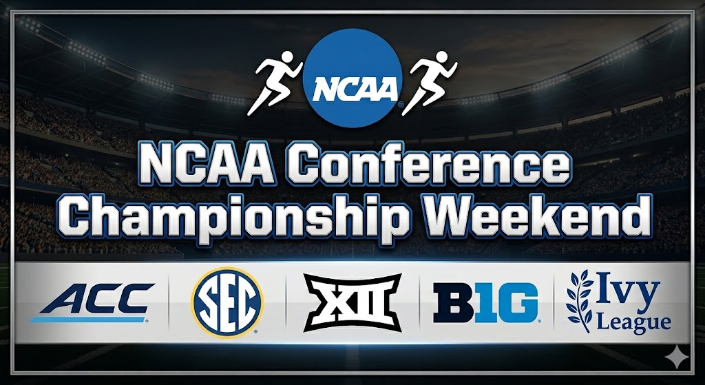NCAA outdoor track and field conference championships action