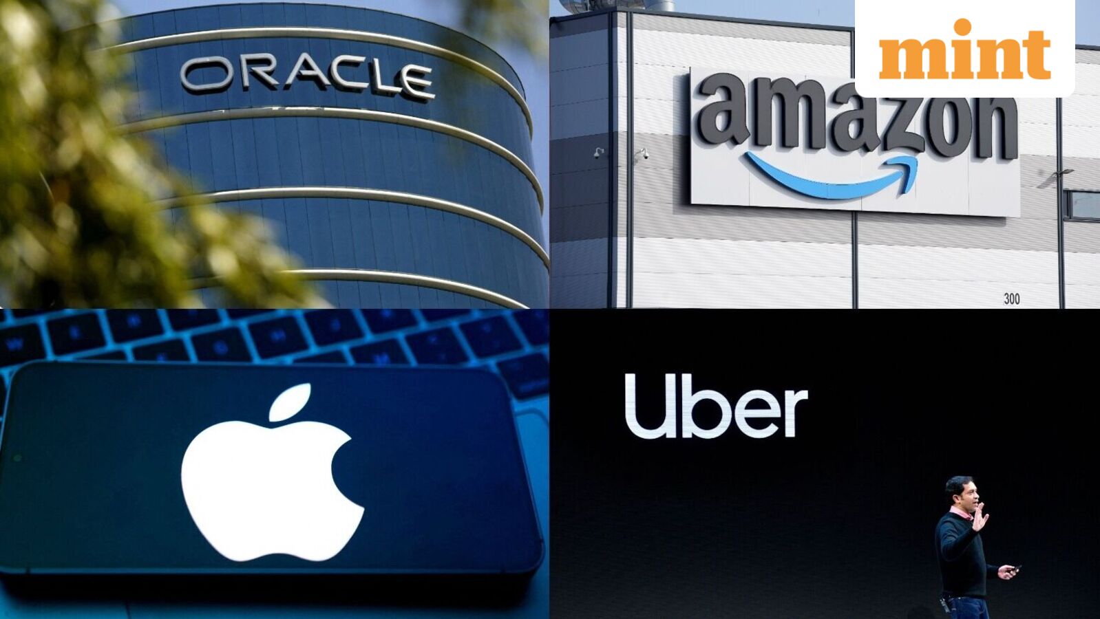 Tech giants including Uber, Amazon, and Oracle are central to recent workforce reductions