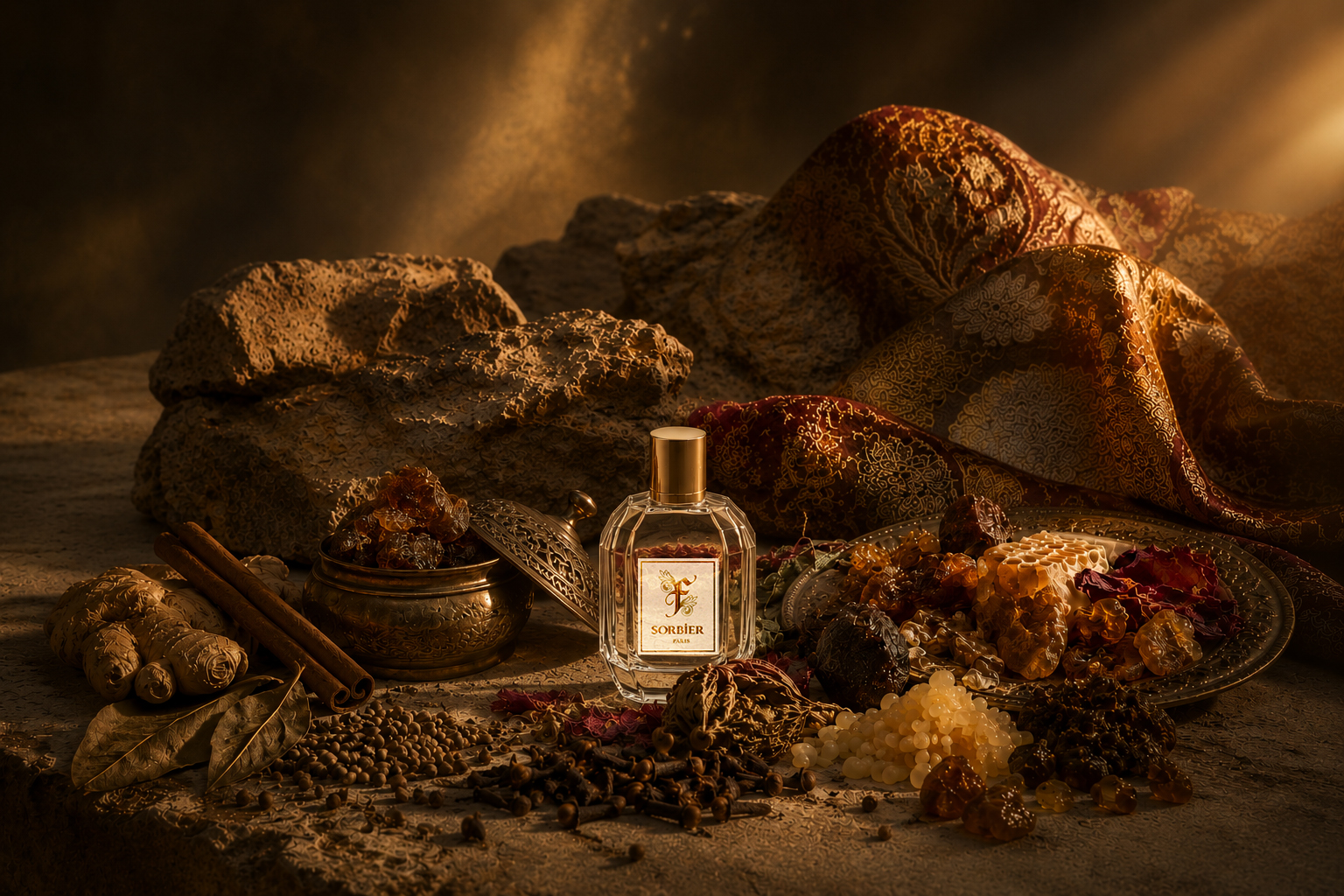 Sorbier Parfums' third composition built on damask and carnation