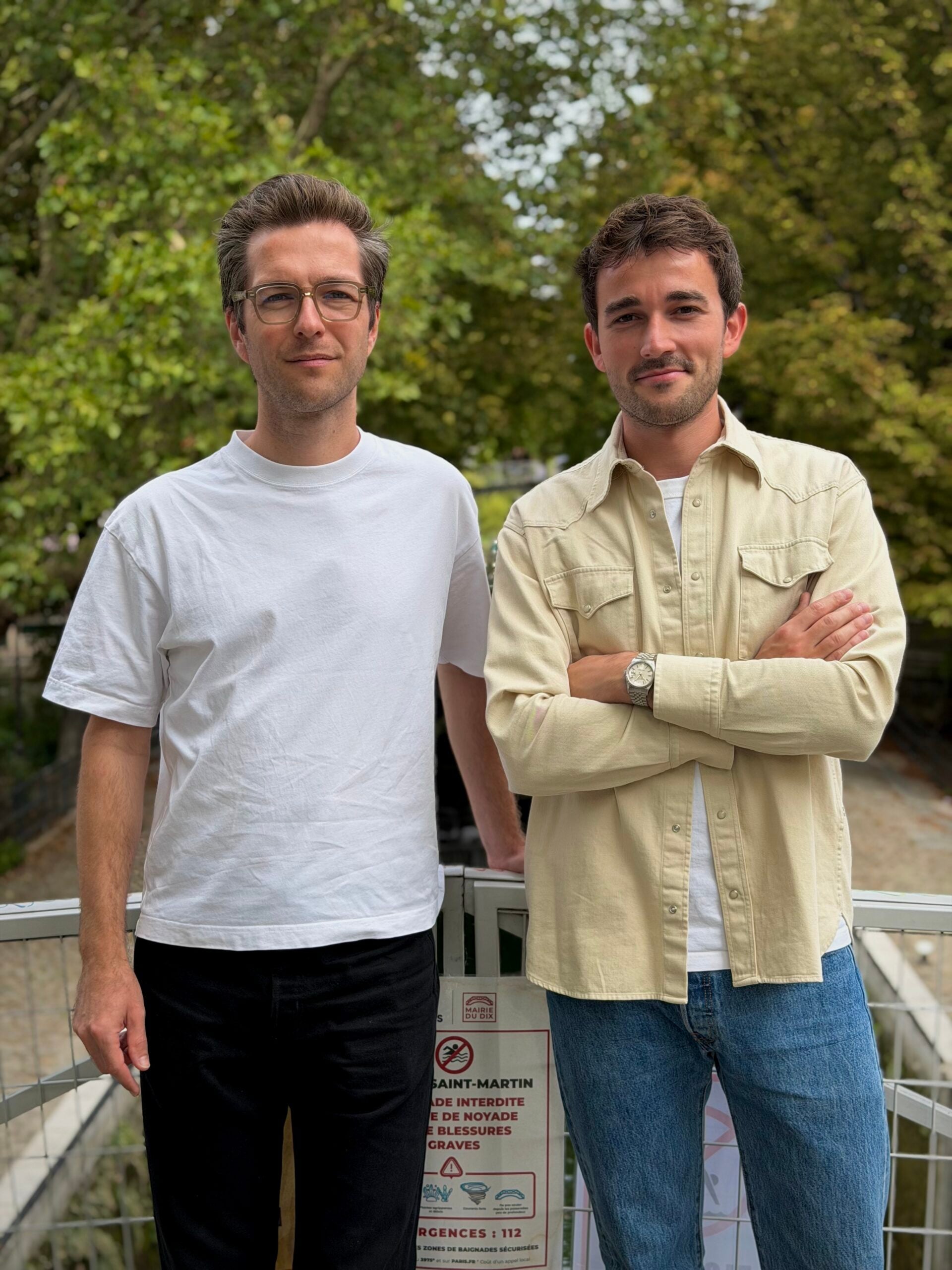 Outline founders Hubert Jaouen and Antoine de Mereuil