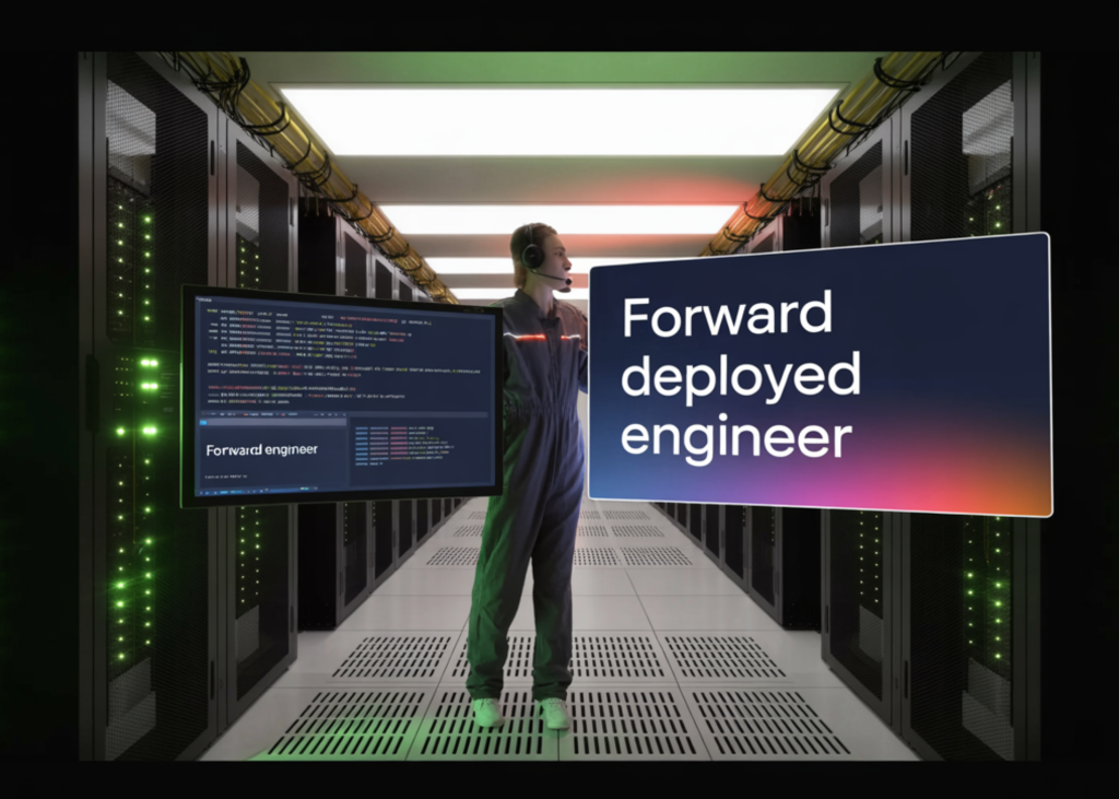 FDE role explainer infographic from MarktechPost