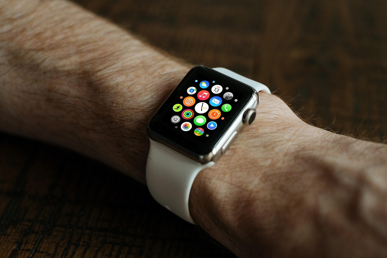 A smartwatch, an example of mainstream tech that can serve as assistive technology